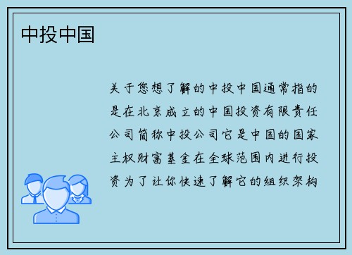 中投中国